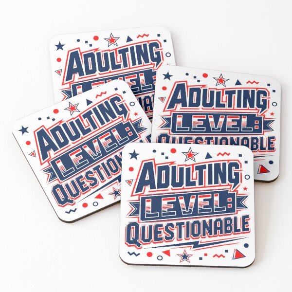 Item preview, Adulting Level Questionable designed and sold by Helios Be. Lavsh.