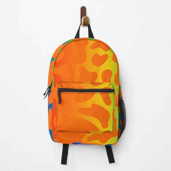 Item preview, Modern Graphic Cow Print Pattern | Rainbow & Orange designed and sold by Frohyou.
