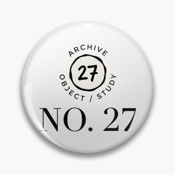 Item preview, No. 27 Archive Minimalist Fashion Art Logo designed and sold by ImagineDraws.