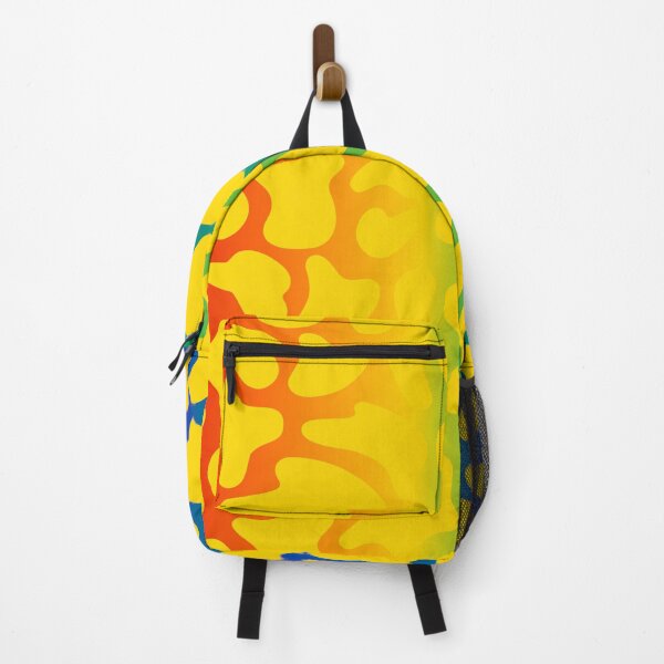 Item preview, Modern Graphic Cow Print Pattern | Rainbow & Yellow designed and sold by Frohyou.