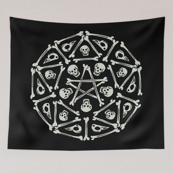 Item preview, Bones Mandala designed and sold by Julie Erin Designs.