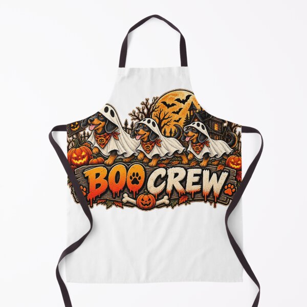 Item preview, Boo Crew Dachshund Halloween Ghost Dog Shirt Funny Doxie Halloween designed and sold by KnrNazimTHRE4DS.