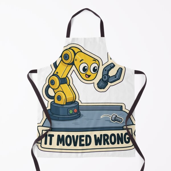 Item preview, It Moved Wrong | Funny Robotics Engineering Student Humour designed and sold by DebugLab.