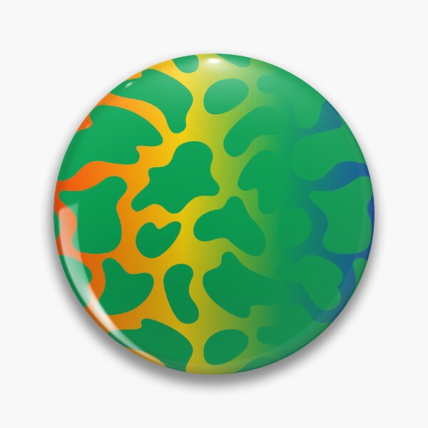 Item preview, Modern Graphic Cow Print Pattern | Rainbow & Green designed and sold by Frohyou.