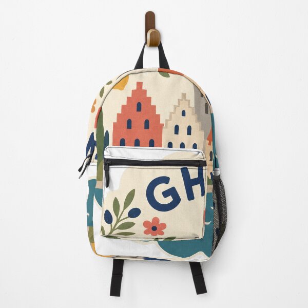 Item preview, Ghent Belgium Travel Souvenir Modern Folk Art designed and sold by VisualArtsOasis.