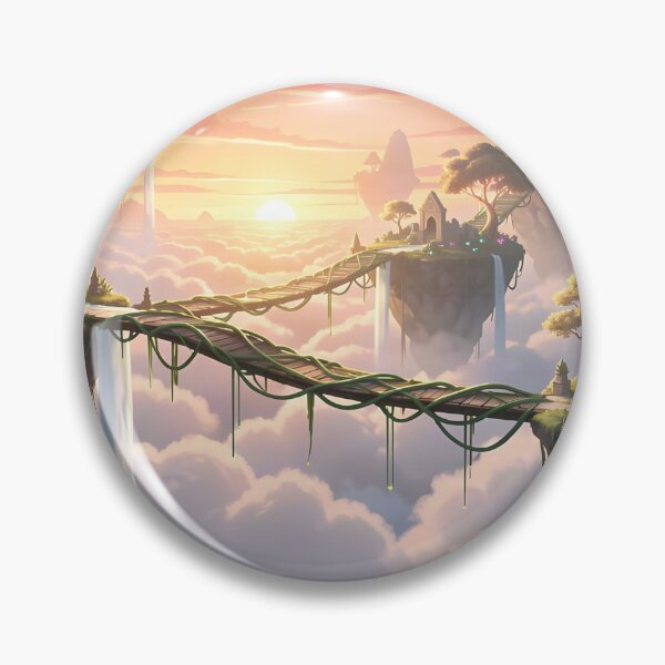 Item preview, Fantasy Islands in the Sky designed and sold by Fanta-sticky.