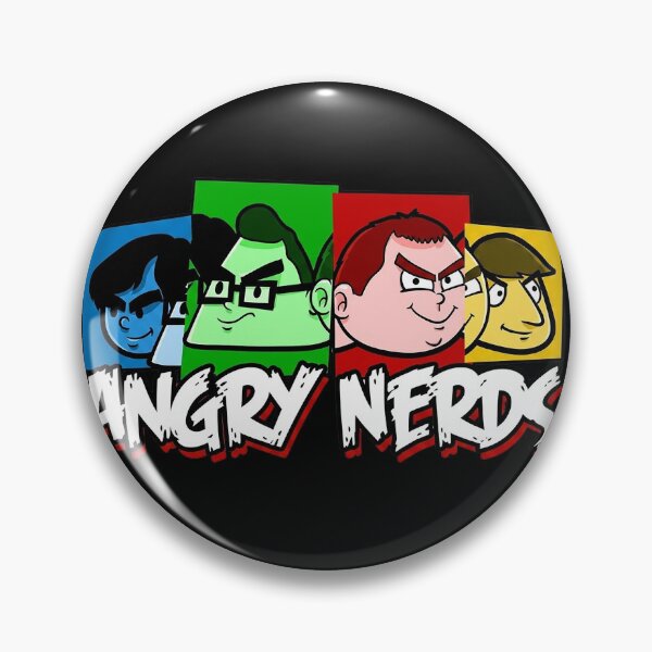 Item preview, Angry Nerds Retro Cartoon designed and sold by kiwibroc.