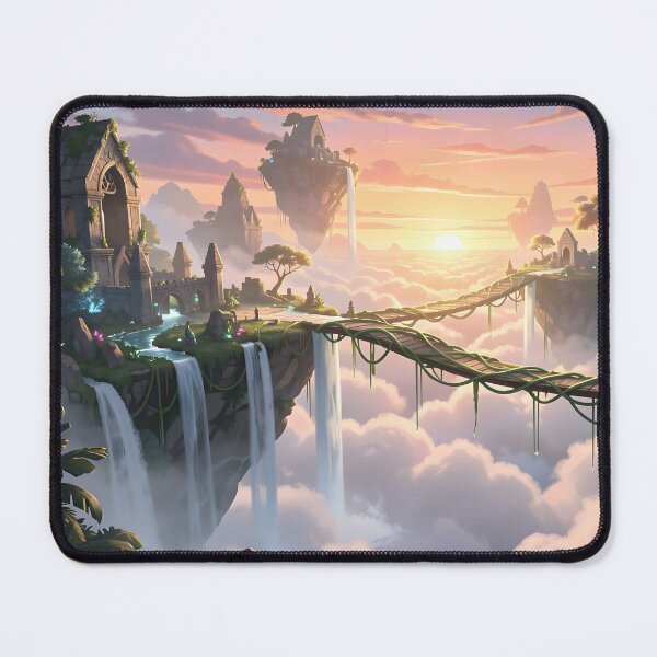 Item preview, Fantasy Islands in the Sky designed and sold by Fanta-sticky.