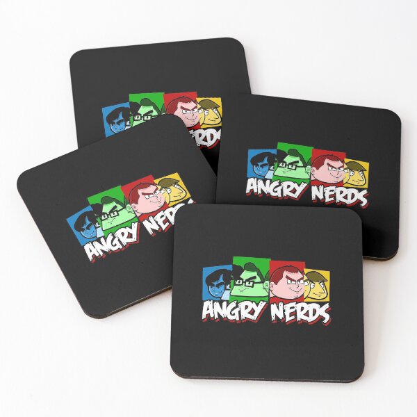 Item preview, Angry Nerds Retro Cartoon designed and sold by kiwibroc.