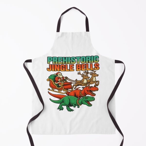 Item preview, Prehistoric Jingle Bells Dinosaur Santa Reindeer Christmas designed and sold by ColeLaniTrading.