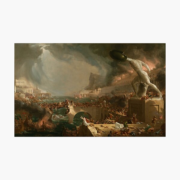 Item preview, Destruction. - Thomas Cole designed and sold by themasters.