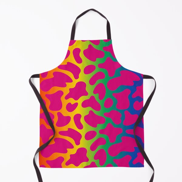 Item preview, Modern Graphic Cow Print Pattern | Rainbow & Pink designed and sold by Frohyou.