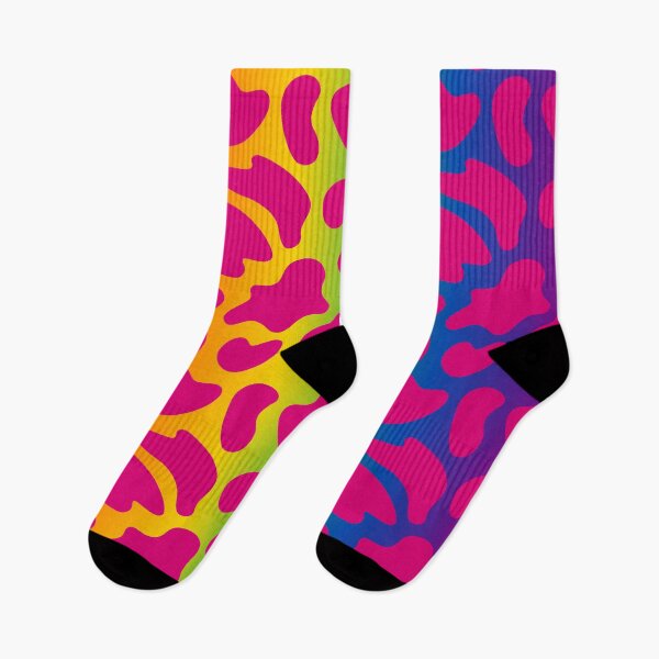Item preview, Modern Graphic Cow Print Pattern | Rainbow & Pink designed and sold by Frohyou.