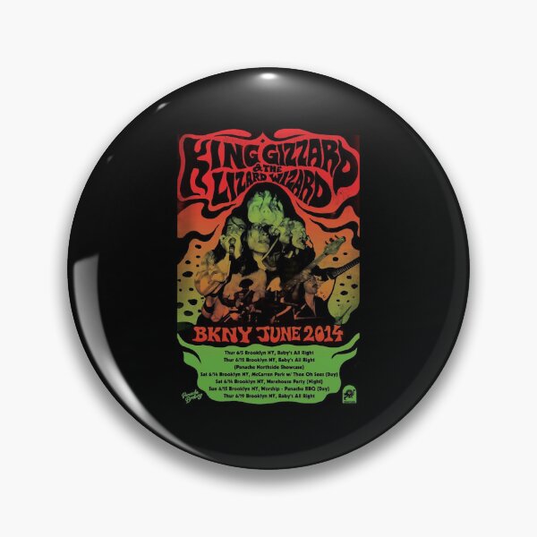 Item preview, King Gizzard and the lizard wizard designed and sold by Yolandagagnetth.