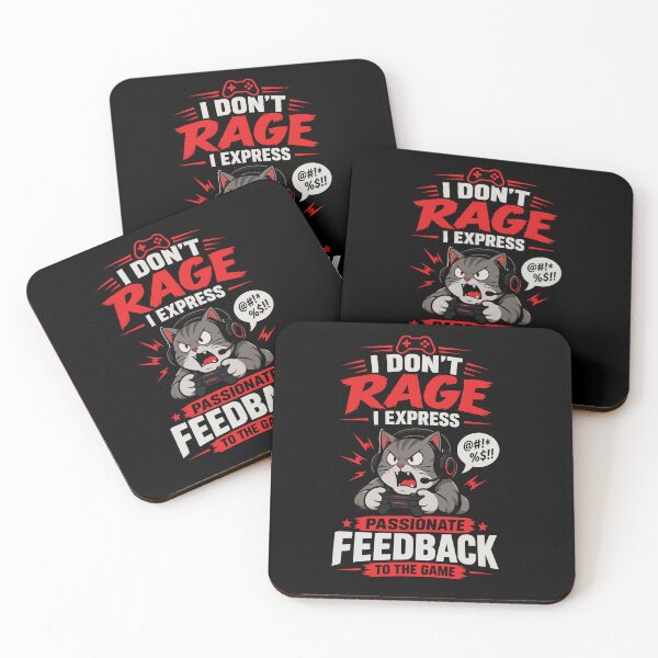 Item preview, I Don’t Rage I Express Passionate Feedback – Funny Gamer Gaming Humor T-Shirt designed and sold by mraihan.