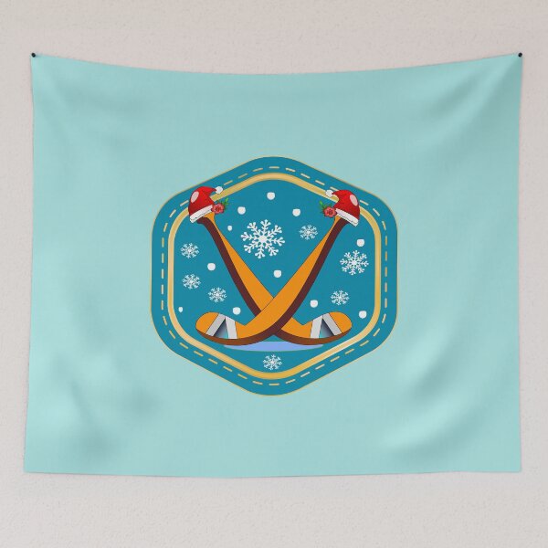 Item preview, CHRISTMAS ICE HOCKEY designed and sold by minimalartstory.