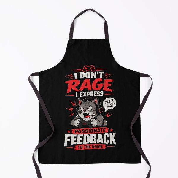 Item preview, I Don’t Rage I Express Passionate Feedback – Funny Gamer Gaming Humor T-Shirt designed and sold by mraihan.