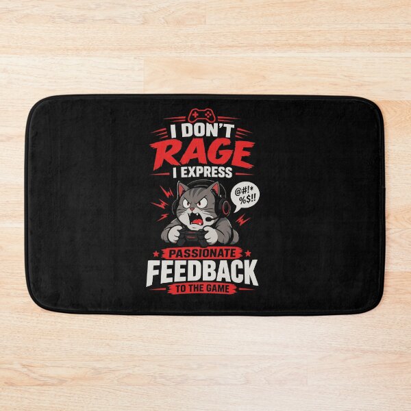 Item preview, I Don’t Rage I Express Passionate Feedback – Funny Gamer Gaming Humor T-Shirt designed and sold by mraihan.