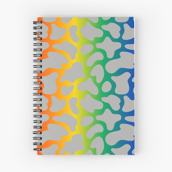 Item preview, Modern Graphic Cow Print Pattern | Rainbow & Gray designed and sold by Frohyou.