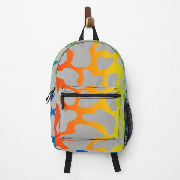 Item preview, Modern Graphic Cow Print Pattern | Rainbow & Gray designed and sold by Frohyou.