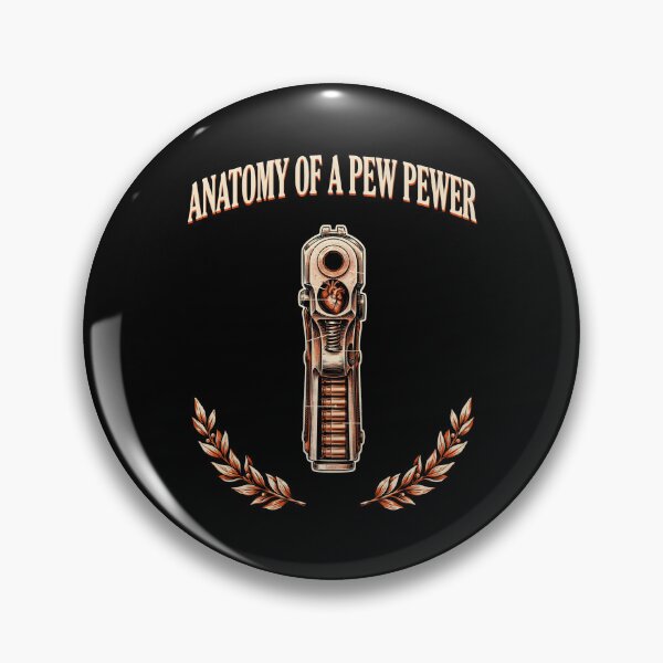 Item preview, Anatomy of A Pew Pewer 9 mm Shooting Humor designed and sold by Redgiant87x.