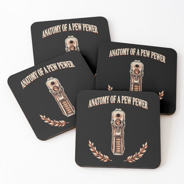 Item preview, Anatomy of A Pew Pewer 9 mm Shooting Humor designed and sold by Redgiant87x.