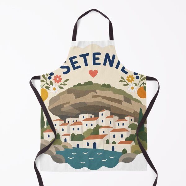 Item preview, Setenil Spain Travel Souvenir Modern Folk Art designed and sold by VisualArtsOasis.