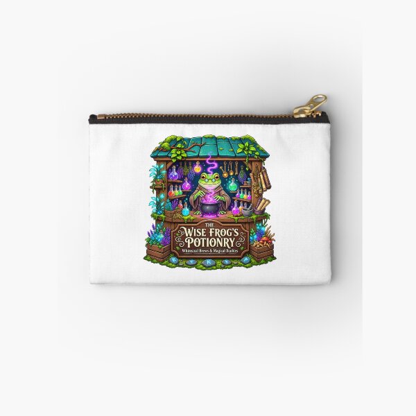 Item preview, The Wise Frog’s Potionry | Whimsical Brews & Magical Baubles designed and sold by MrDev.