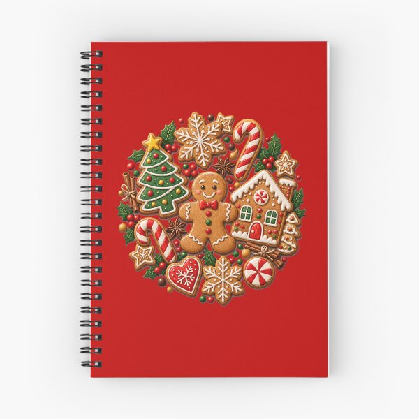 Item preview, Vintage Bakery Christmas Holiday Festive Gift - Christmas Gingerbread Man Cookie Collection designed and sold by Artycom.