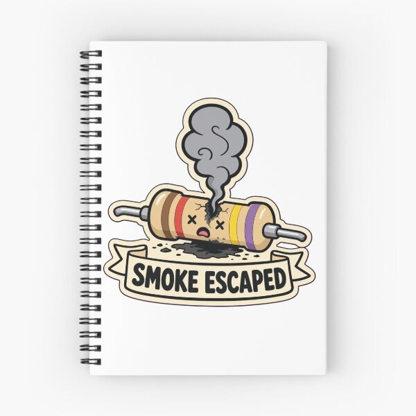 Item preview, Magic Smoke Escaped | Funny Electrical Engineer Humour Gift designed and sold by DebugLab.