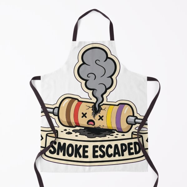 Item preview, Magic Smoke Escaped | Funny Electrical Engineer Humour Gift designed and sold by DebugLab.