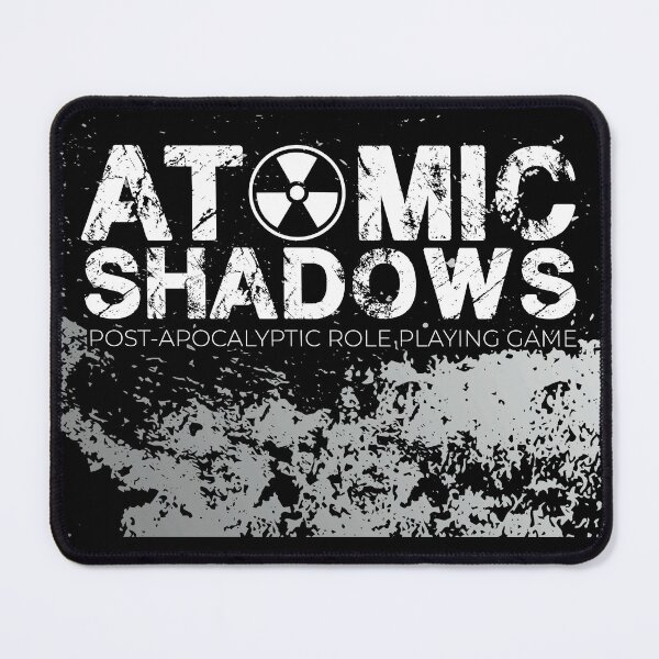 Item preview, Atomic Shadows Logo designed and sold by Wallhalla Games.