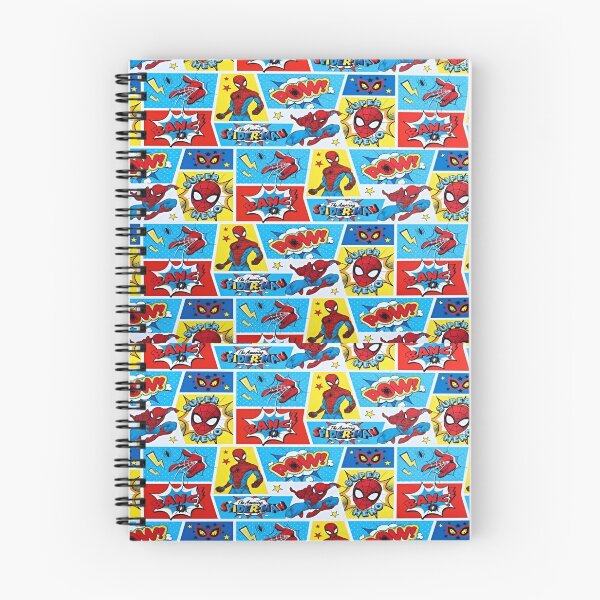 Item preview, A Fun and Colorful Pattern Featuring Iconic Superheroe Spiderman and Action Phrases in Bright Comic Book Style designed and sold by Matt_Smith.