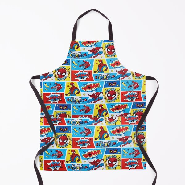 Item preview, A Fun and Colorful Pattern Featuring Iconic Superheroe Spiderman and Action Phrases in Bright Comic Book Style designed and sold by Matt_Smith.