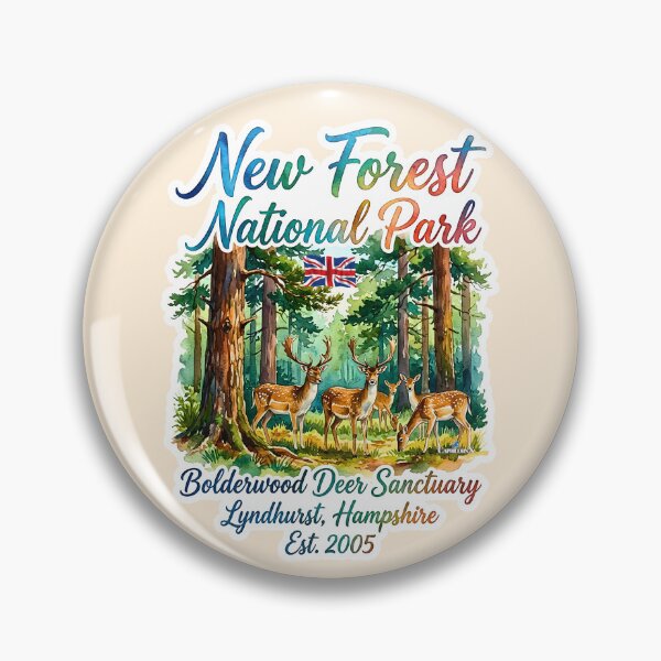 Item preview, New Forest Bolderwood Deer Sanctuary designed and sold by EvergreenPark - Tee Studio.