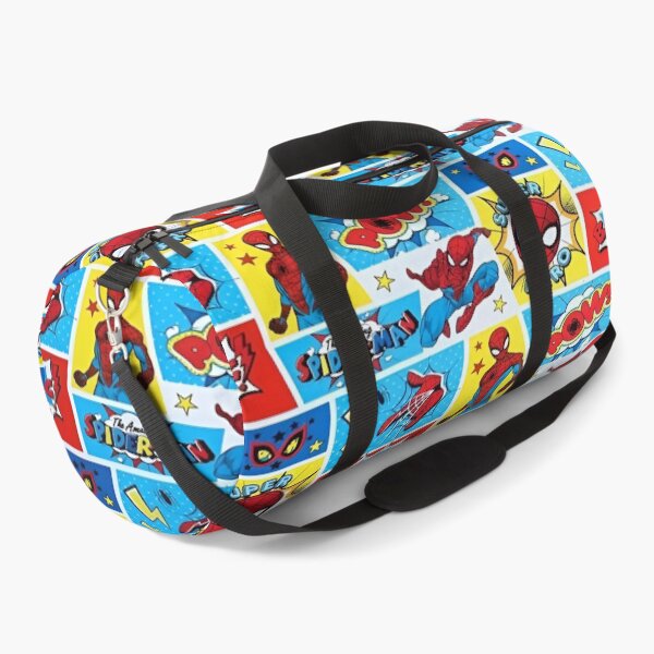 Item preview, A Fun and Colorful Pattern Featuring Iconic Superheroe Spiderman and Action Phrases in Bright Comic Book Style designed and sold by Matt_Smith.