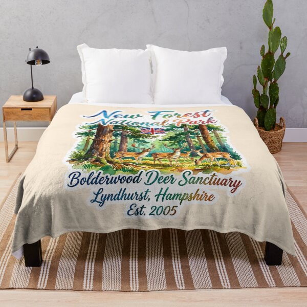 Item preview, New Forest Bolderwood Deer Sanctuary designed and sold by EvergreenPark - Tee Studio.