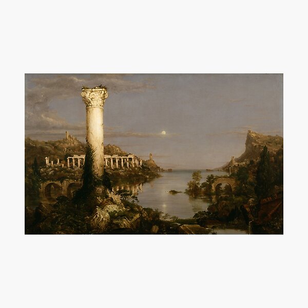Item preview, The Course of Empire: Desolation - Thomas Cole designed and sold by themasters.