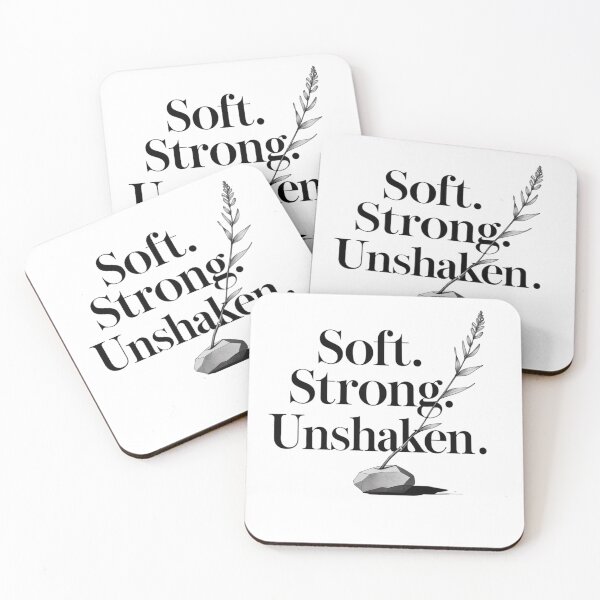Item preview, Soft Strong Unshaken.  Resilient Feminine Strength designed and sold by Aarvya Fashion Club ( A.F.C ).
