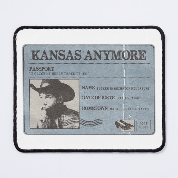 Item preview, Kansas Anymore Passport Role Model designed and sold by DhriegoStudio.