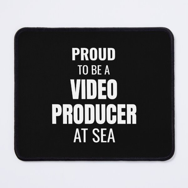 Item preview, Proud to be a Video Producer at Sea (White) designed and sold by ShipCrewNation.