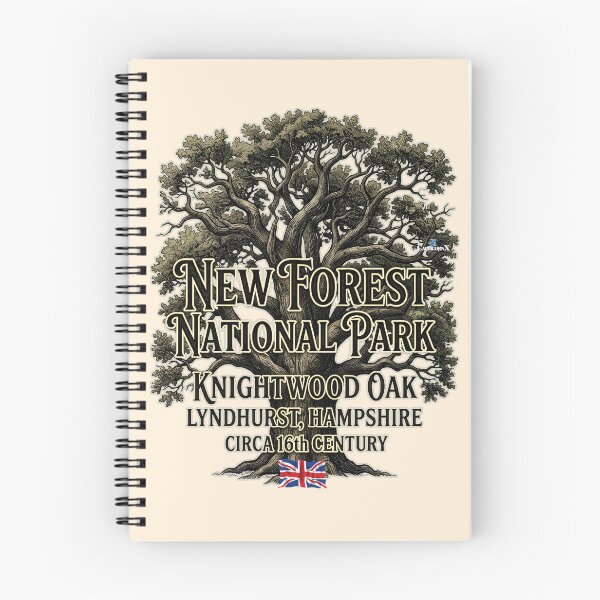 Item preview, Knightwood Oak New Forest National Park designed and sold by EvergreenPark - Tee Studio.