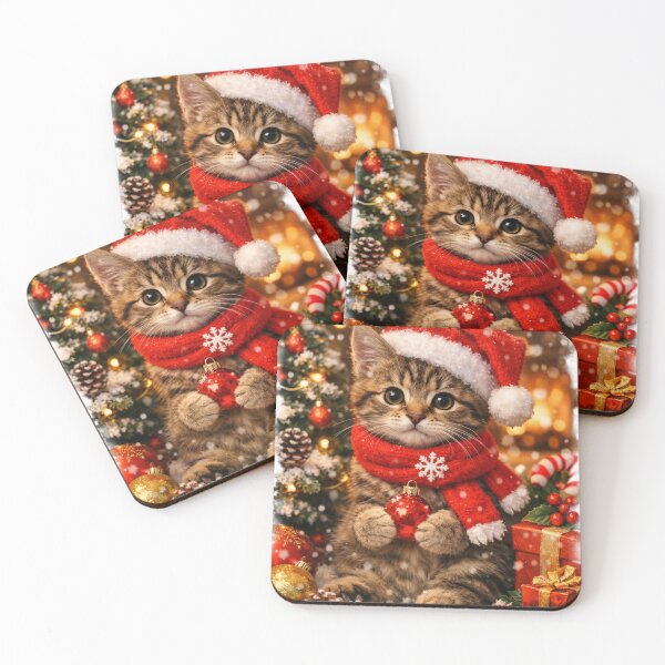 Item preview, Christmas Kitten Magic designed and sold by ANNART1602.