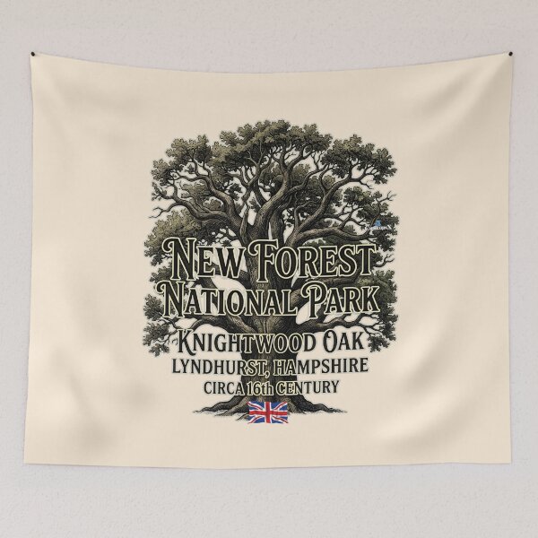Item preview, Knightwood Oak New Forest National Park designed and sold by EvergreenPark - Tee Studio.