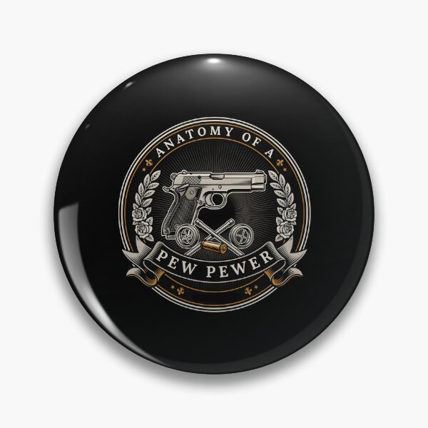 Item preview, Anatomy of A Pew Pewer Funny Pistol Shooting Sports designed and sold by Redgiant87x.