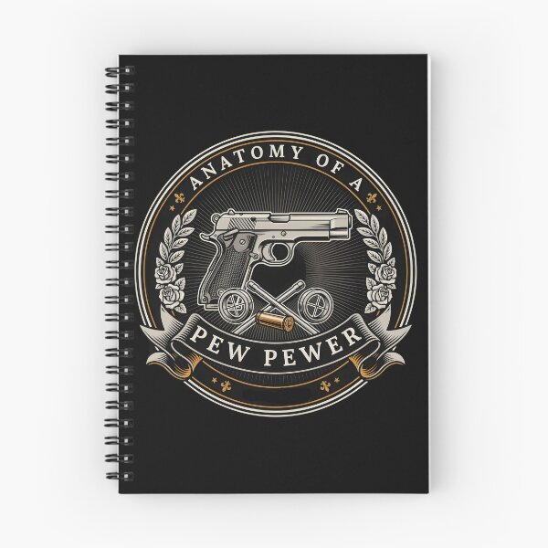 Item preview, Anatomy of A Pew Pewer Funny Pistol Shooting Sports designed and sold by Redgiant87x.