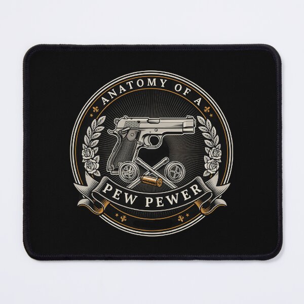 Item preview, Anatomy of A Pew Pewer Funny Pistol Shooting Sports designed and sold by Redgiant87x.