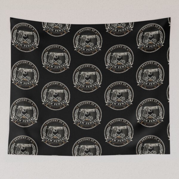 Item preview, Anatomy of A Pew Pewer Funny Pistol Shooting Sports designed and sold by Redgiant87x.