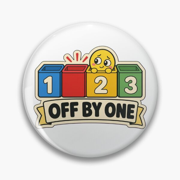 Item preview, Off By One Error | Funny Computer Science Student Humour designed and sold by DebugLab.