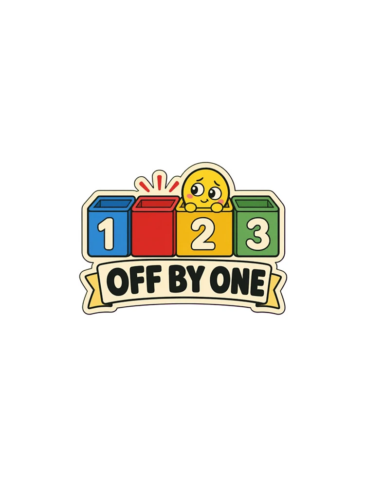 Thumbnail 4 of 4, iPhone Case, Off By One Error | Funny Computer Science Student Humour designed and sold by DebugLab.